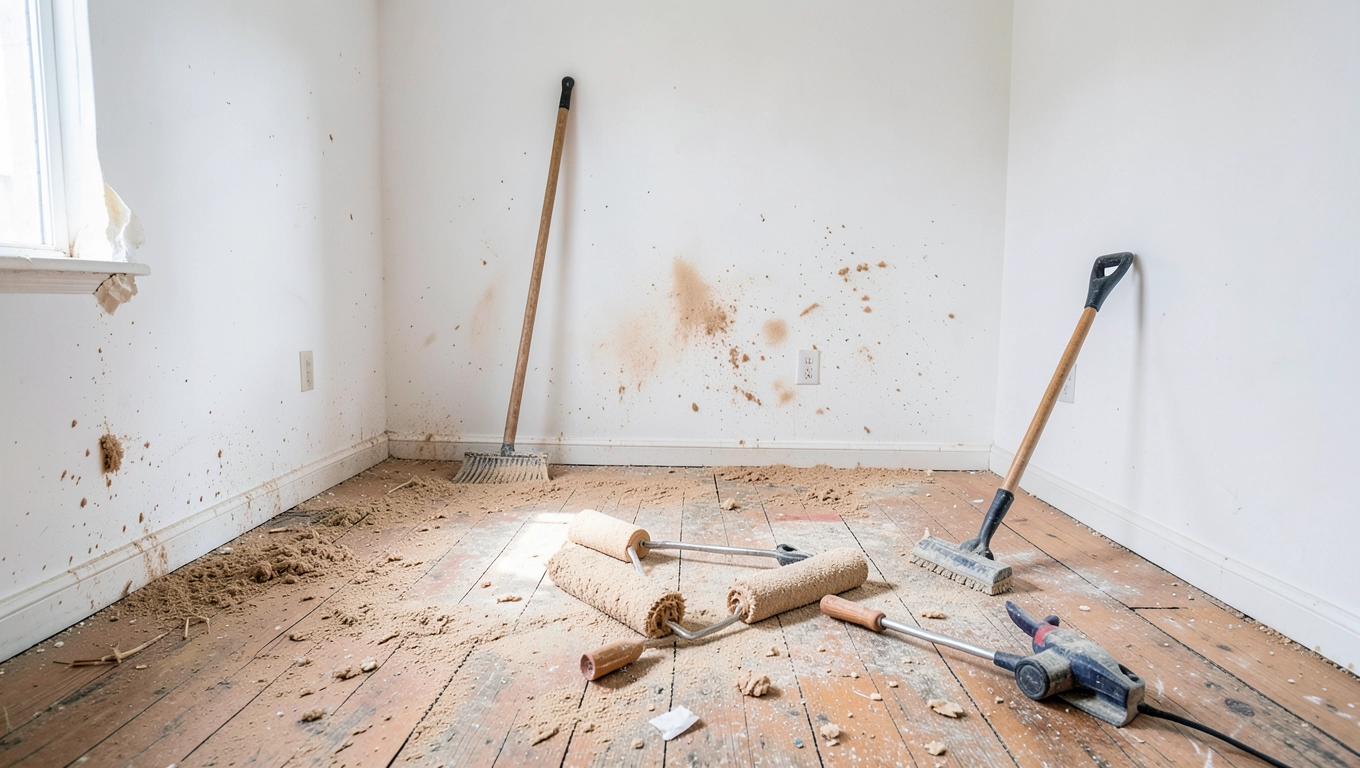 czy przy remoncie lepiej cyklinowac najpierw podloge czy malowac sciany