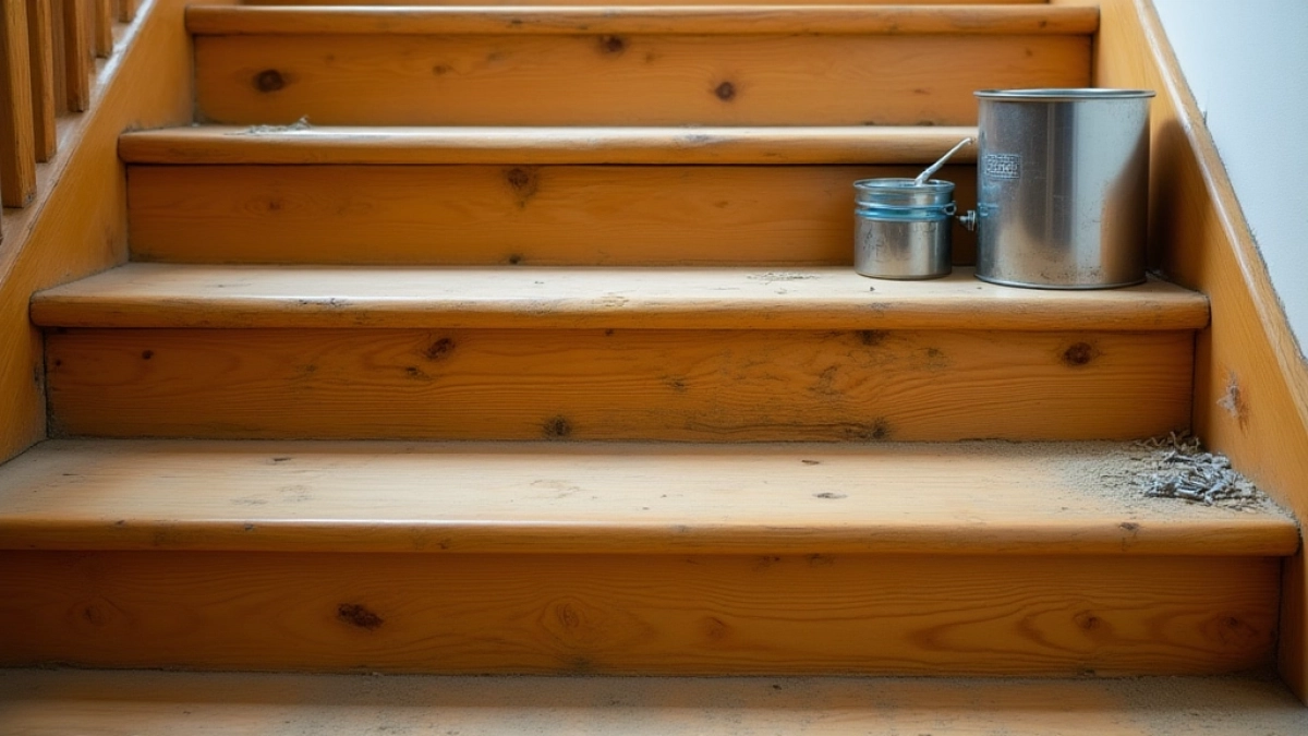 jak wyremontować schody drewniane