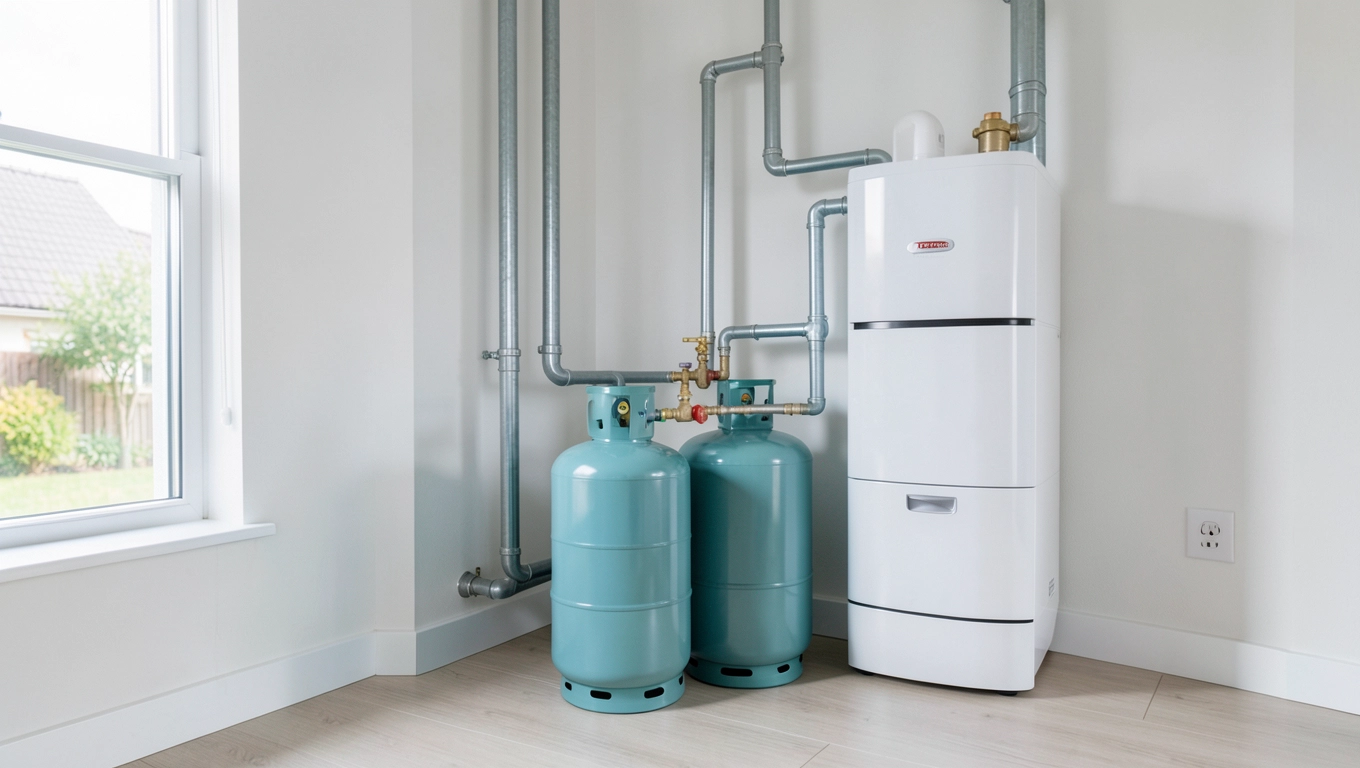 koszt założenia gazu w domu z butli