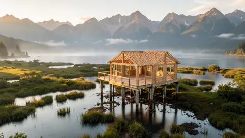 budowa domu na podmokłym terenie