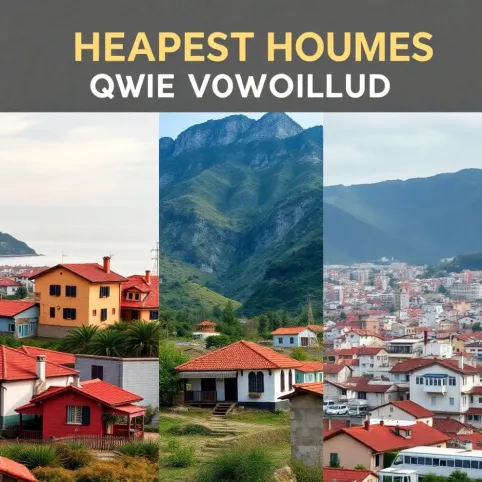 gdzie są najtańsze domy na świecie