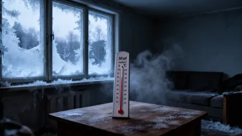 jak spada temperatura w nieogrzewanym domu