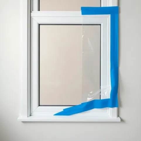 Jak zabezpieczyć okna przed remontem