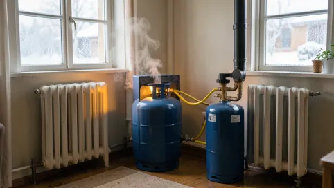 ogrzewanie domu gazem z butli 11kg