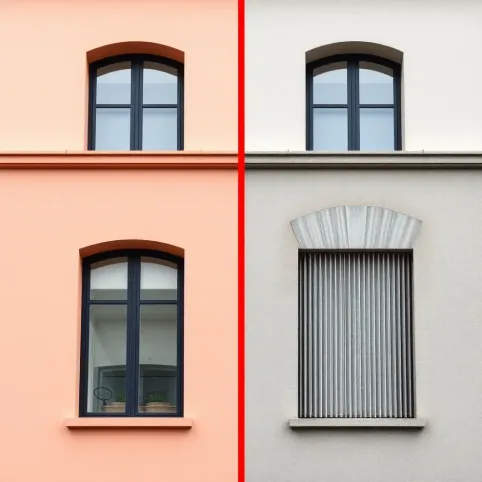 Remonty fasad Pasy czy farby